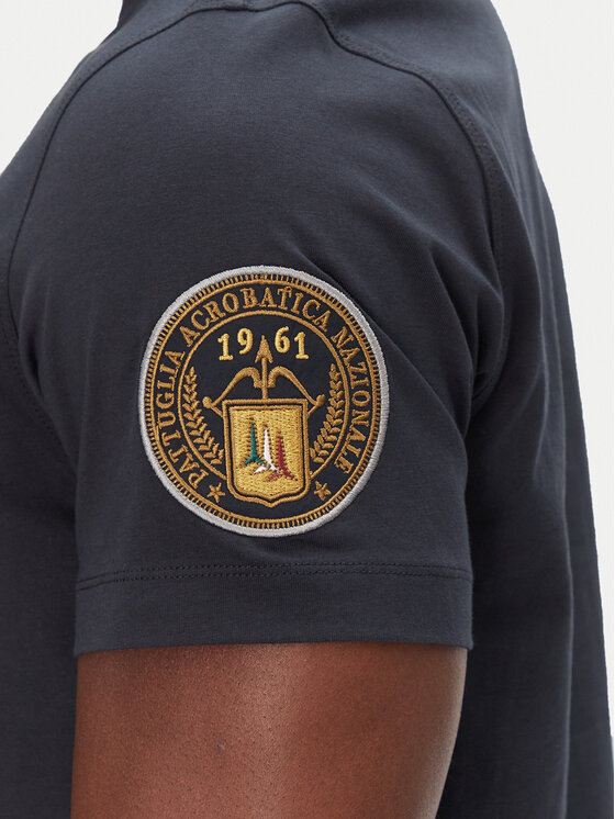 Aeronautica Militare Aeronautica Militare Marškinėliai 251TS2404J596 Tamsiai mėlyna Regular Fit