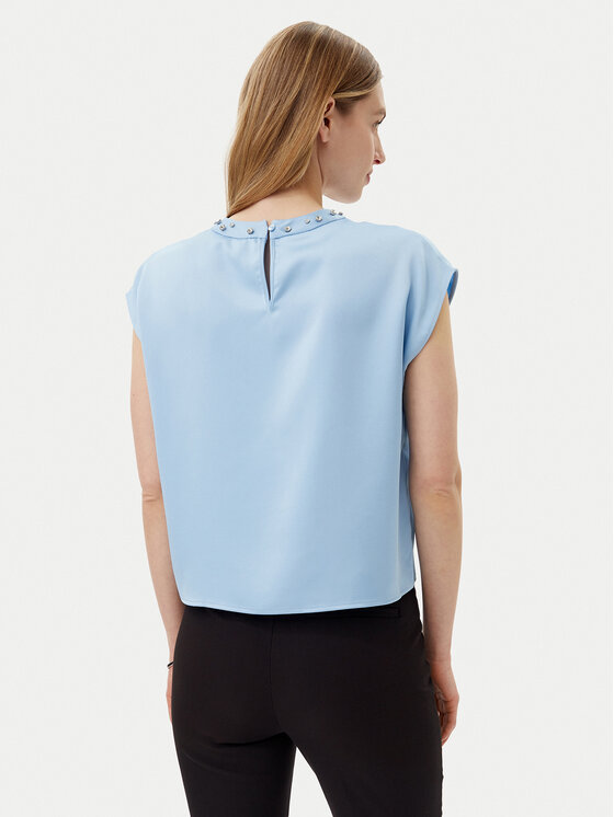 Imperial Imperial Bluză RIC3JBA Albastru Regular Fit
