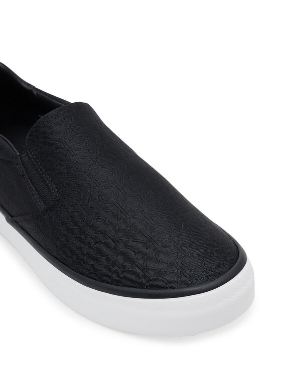 Calvin Klein Calvin Klein Tenisówki Vulc Slip On - Jacq HW0HW02411 Czarny