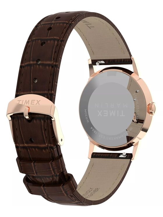 Timex Timex Hodinky TW2Y37700 Hnědá