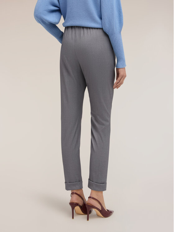 Motivi Motivi Pantaloni di tessuto P010W000841N013 Grigio Regular Fit