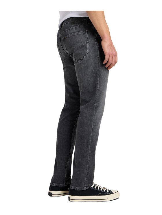 Lee Lee Jeansy 112355803 Szary Slim Fit