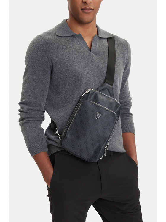 Guess Guess Torbica za okrog pasu HMMILO P5226 Siva