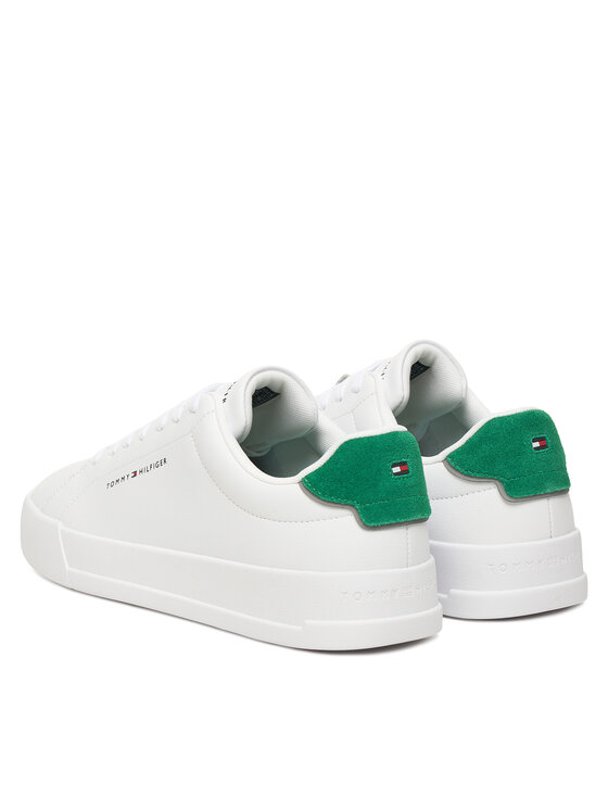 Tommy Hilfiger Tommy Hilfiger Tossud Th Court Lth Detail Ess FM0FM05367 Valge