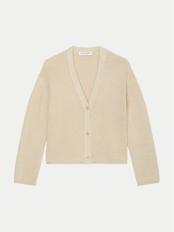 Marc O'Polo Marc O'Polo Kardigan 406 6059 61259 Bež Regular Fit