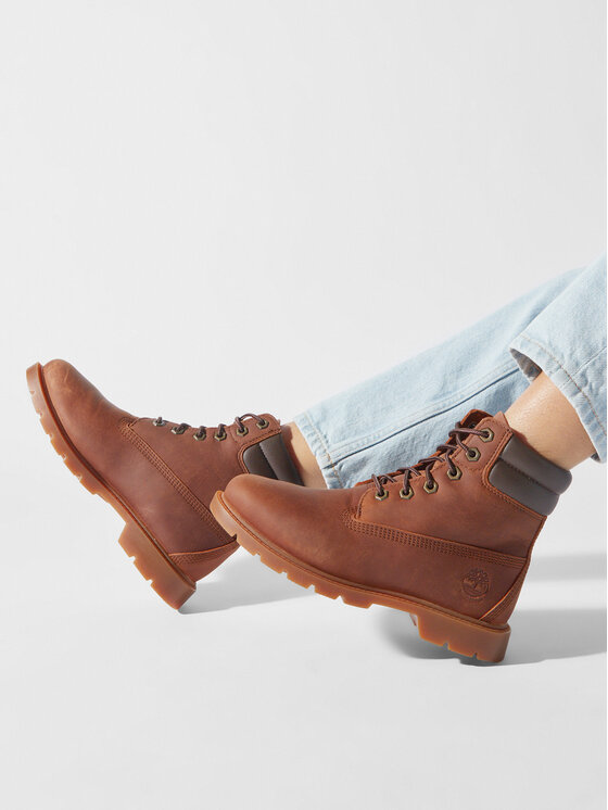 Timberland Timberland Scarponcini Linden Woods Wp 6 Inch TB0A156Z2421 Marrone