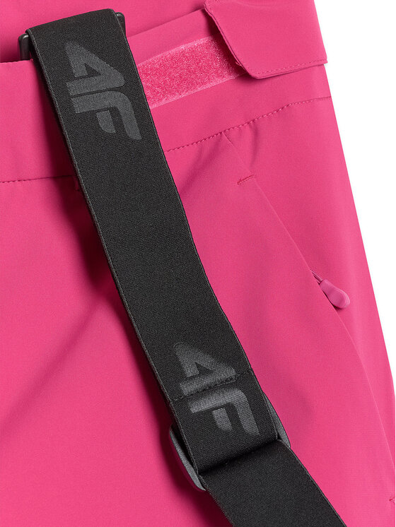4F 4F Spodnie narciarskie SKIWEAR Różowy Regular Fit