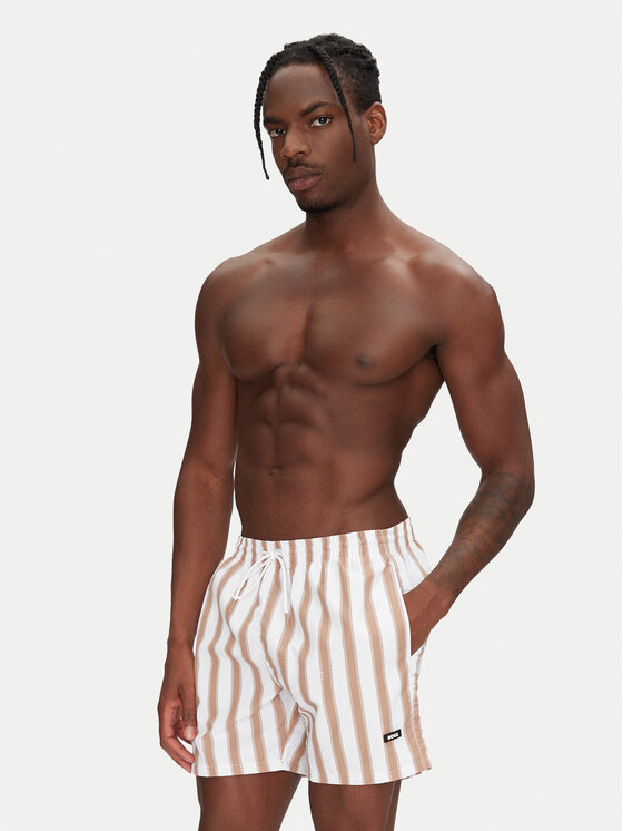 BOSS BOSS Badeshorts Piranha 50508844 Beige Regular Fit