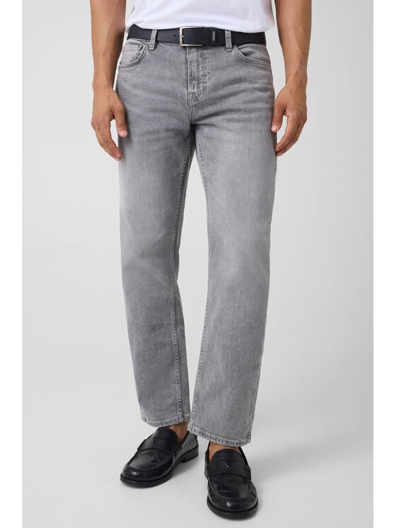 Guess Guess Jeansy 185268 Szary Slim Fit