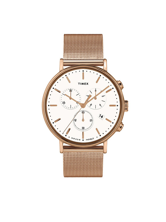 Ceas Timex Fairfield TW2T37200 Rose Gold/Rose Gold