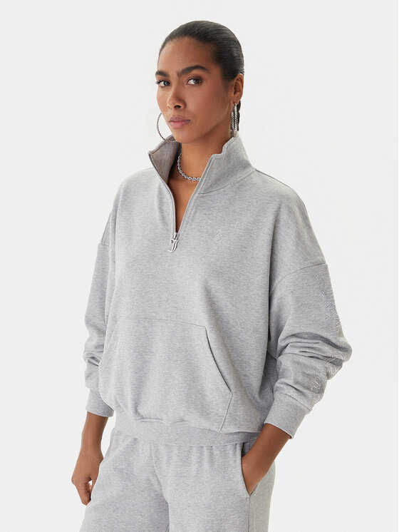 Juicy Couture Juicy Couture Pulóver Castella JCWAS225319 Szürke Oversize