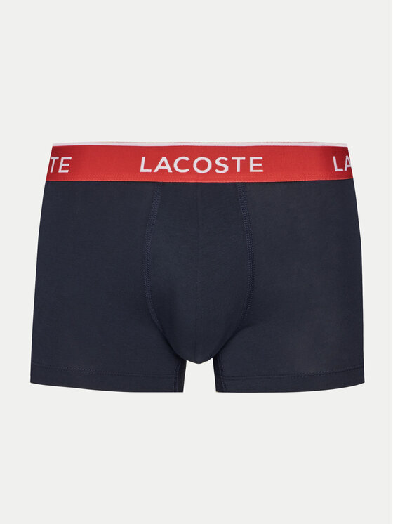 Lacoste Lacoste Súprava 3 kusov boxeriek 5H1297 Tmavomodrá