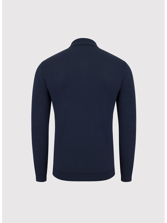 Pako Lorente Pako Lorente Sweter P26WF-2X-007 Granatowy Classic Fit