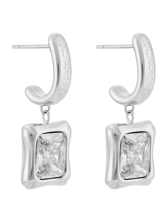 Guess Guess Σκουλαρίκια JUBE05 172JW Ασημί