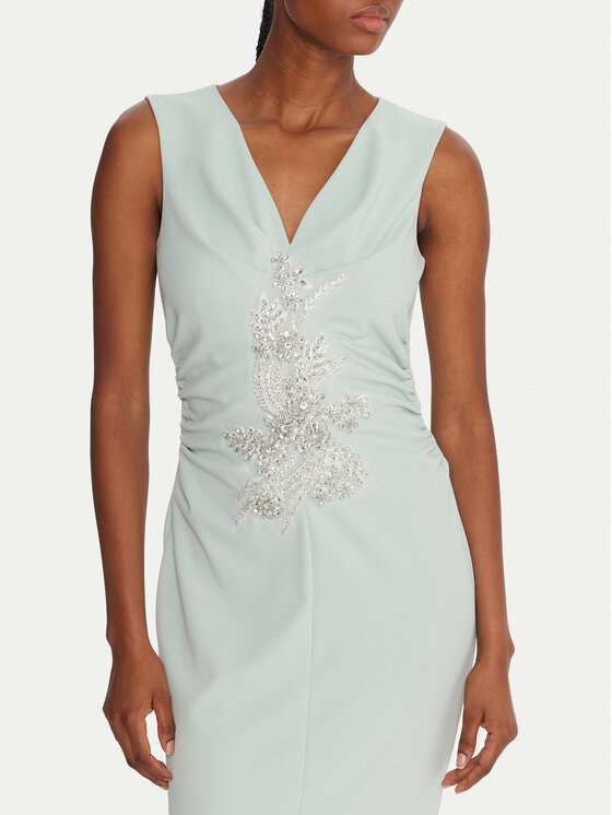 Rinascimento Rinascimento Rochie de seară CFC0123081003 Verde Regular Fit