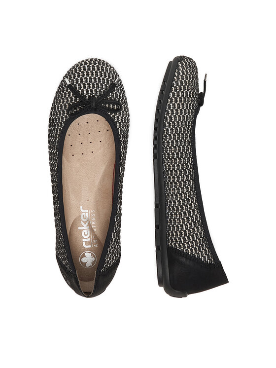 Rieker Rieker Baleriny CEO-43850-00 Czarny