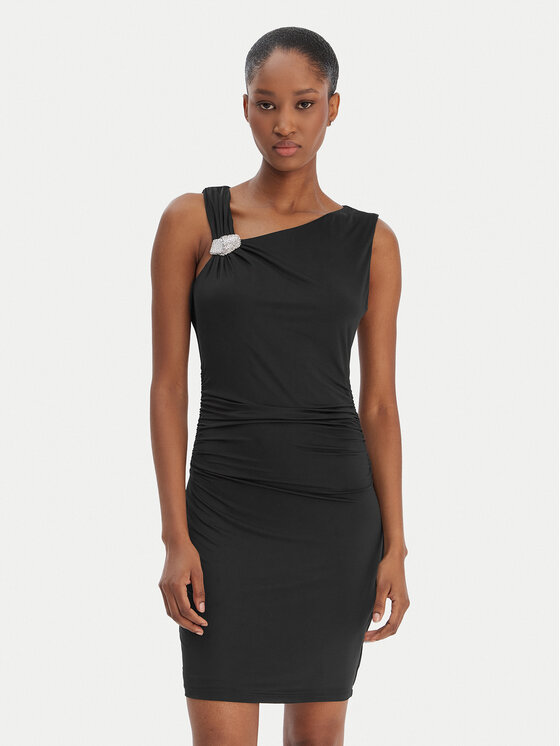 Marciano Guess Marciano Guess Koktel haljina 6RGK05 6262Z Crna Slim Fit