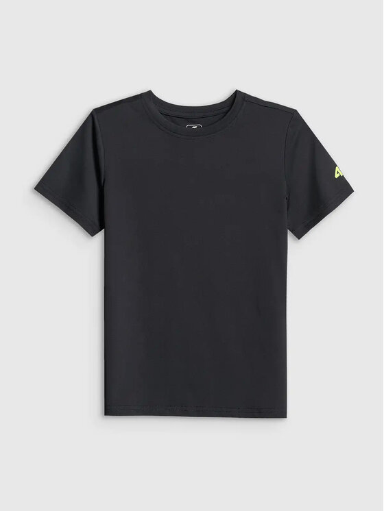4F 4F T-Shirt 4FJWSS26TFTSM1966-20 Czarny Active Fit
