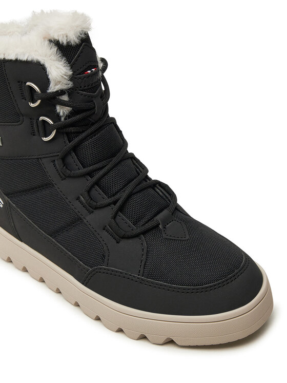 Viking Viking Μπότες Χιονιού Fleek Warm GTX GORE-TEX Zip 3-94720-2 Μαύρο
