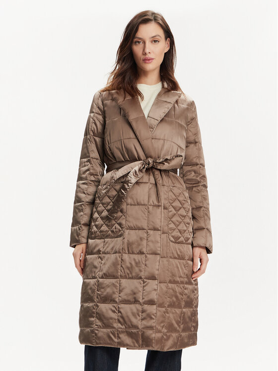 MAX&Co. MAX&Co. Cappotto di transizione Puffaway 2416491012200 Marrone Regular Fit