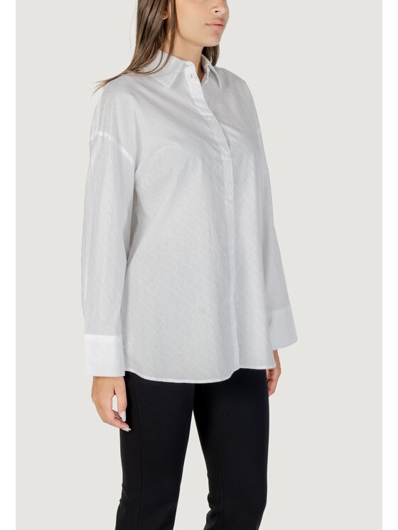 Armani Exchange Armani Exchange Blusa XW001424 AF16631 Bianco Casual Fit