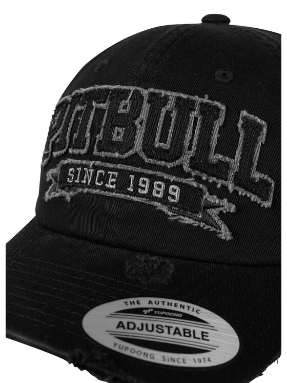 PITBULL PITBULL Czapka z daszkiem Czapka Snapback Pitbull Since 1989 uniwersalny Czarny