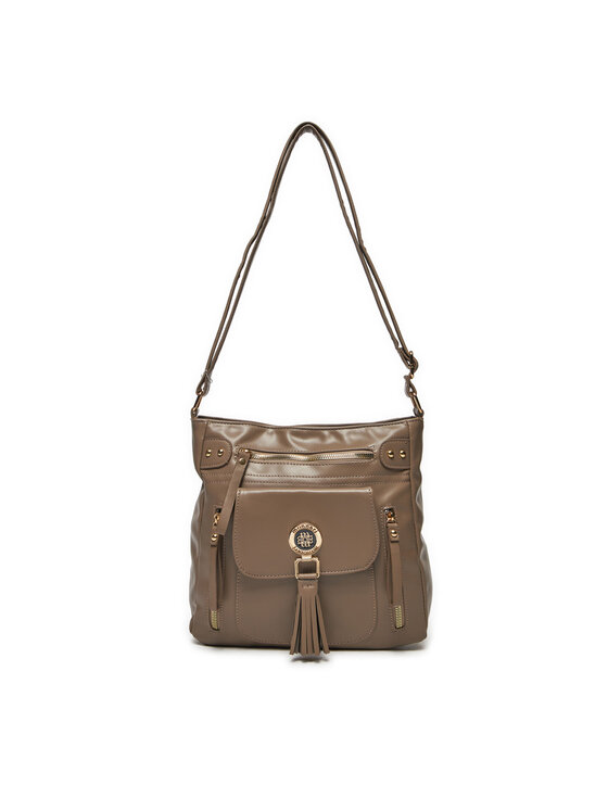 Monnari Monnari Ročna torba TORIMP0-24Z-BAG5810-K015D000-R00 Rjava