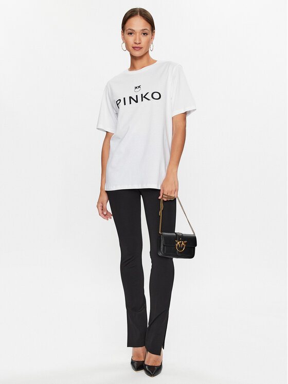 PINKO Pinko T-shirt 101704 A12Y Bianco Relaxed Fit
