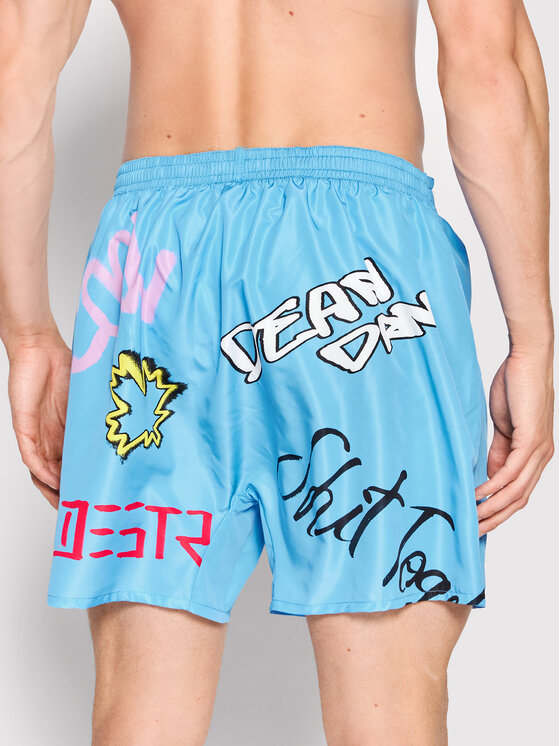 Dsquared2 Underwear Dsquared2 Underwear Pantaloncini da bagno Boxer D7B544170.45852 Blu Regular Fit