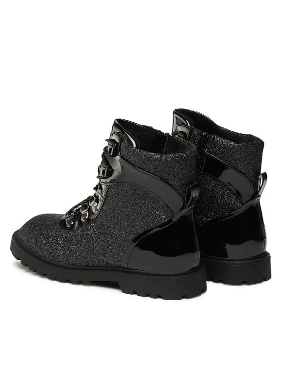 DeeZee DeeZee Trapper stila apavi CS5821-02 Melns