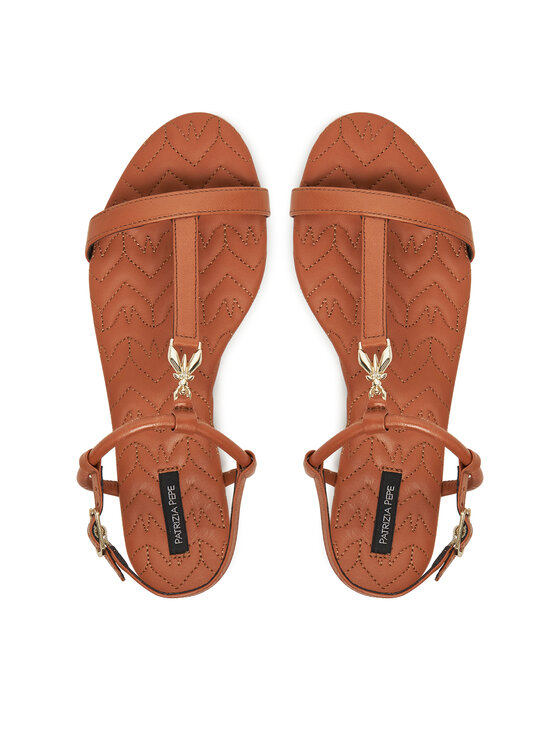 Patrizia Pepe Patrizia Pepe Sandali 8X0025/L048-B815 Rjava