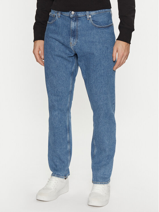 Calvin Klein Calvin Klein Jeansy J30J327082 Niebieski Regular Fit