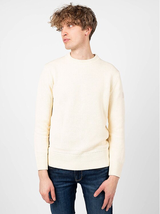 Pepe Jeans Pepe Jeans Maglione PM702267 | Memphis Écru Regular Fit