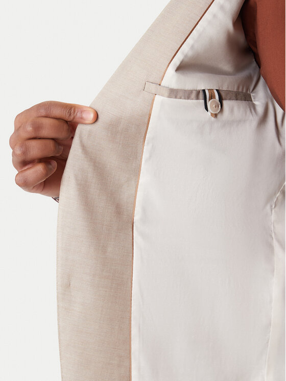 BOSS BOSS Ülikond Huge 50557273 Beež Regular Fit