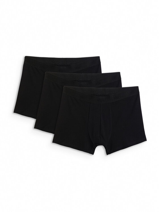 4F 4F Bokserki BASIC+ Czarny