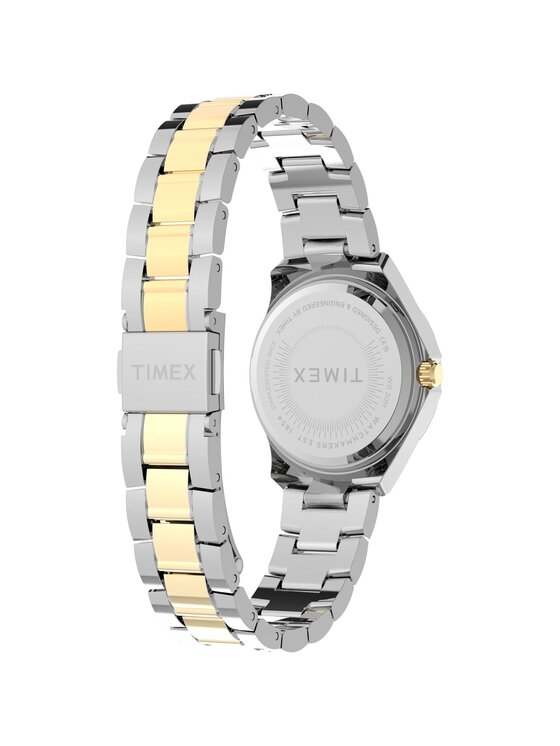 Timex Timex Zegarek TW6A04700 Srebrny