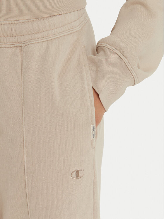 Champion Champion Jogginghose 117638 Beige Wide Leg
