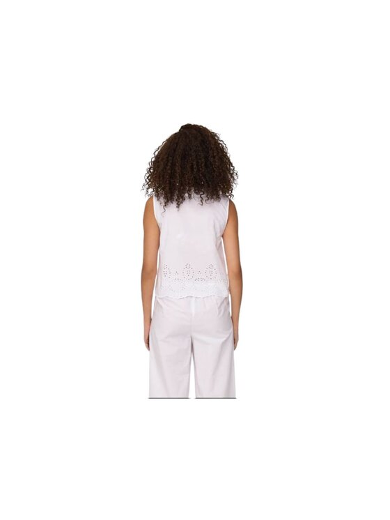 ONLY ONLY Camicia Camicia onlroxanne slk resort Bianco Regular Fit