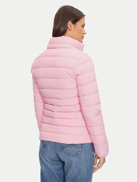 Tommy Jeans Tommy Jeans Geacă din puf Basic DW0DW18312 Roz Slim Fit