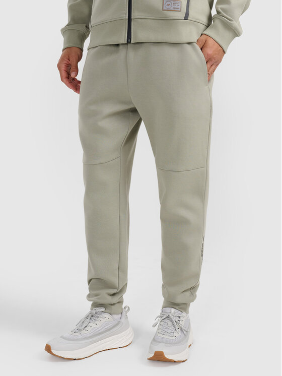 4F 4F Spodnie dresowe SIMPLE UTILITY Turkusowy Regular Fit