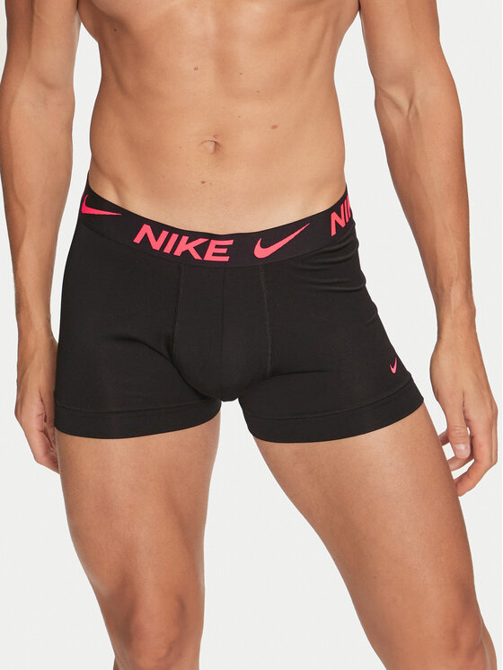 Nike Nike Komplekti kuulub 3 paari boksereid Trunk 0000KE1156 Must