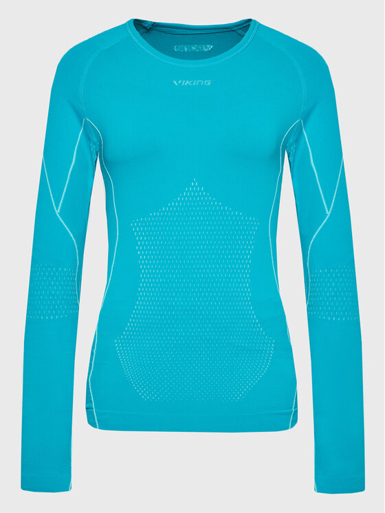 Viking Viking Termoaktyvių apatinių komplektas Lotta 500/23/6764 Mėlyna Slim Fit