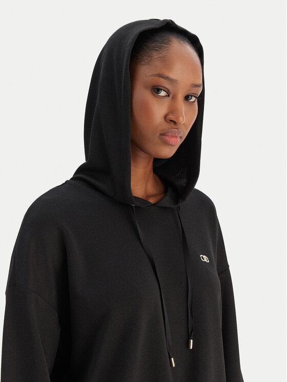 Liu Jo Sport Liu Jo Sport Pulóver TF5285 J4747 Fekete Regular Fit