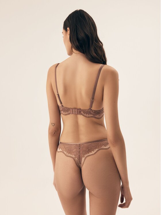 Esotiq Esotiq Biustonosz push-up 42325 Beżowy
