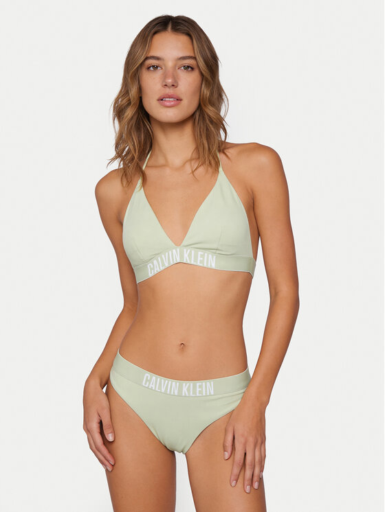 Calvin Klein Swimwear Calvin Klein Swimwear Vrchný diel bikín LV00Q61222 Zelená