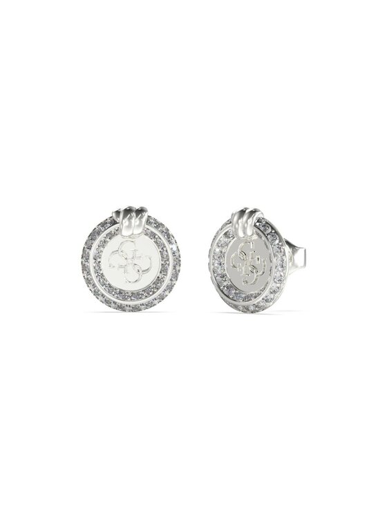 Guess Guess Naušnice JUBE04058JW-RH Stříbrná