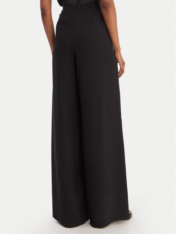 Marella Marella Pantaloni palazzo Campo 2613131043 Negru Wide Leg