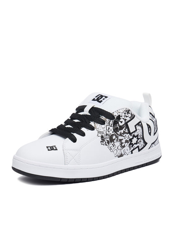 DC Shoes DC Shoes Sneakersy CEOWB-MP40-160W Bílá