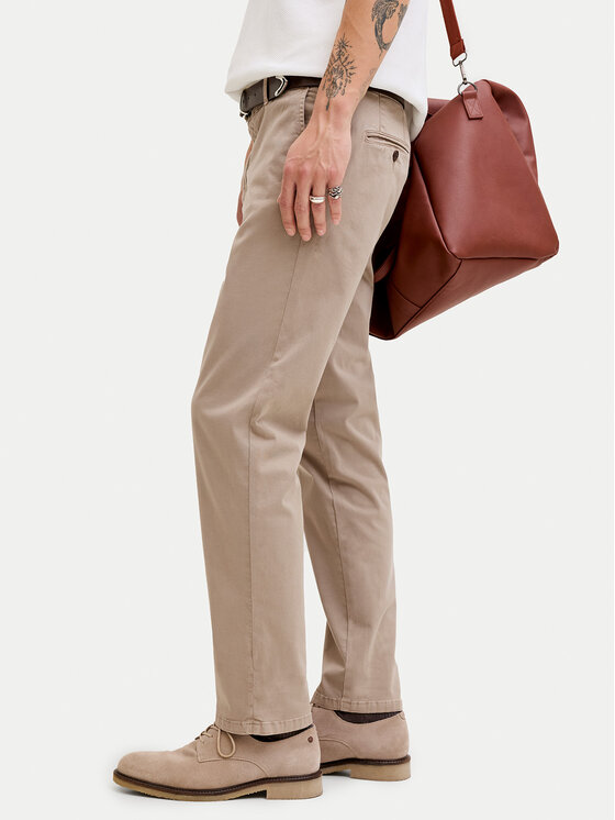 Jack & Jones Jack & Jones Chino nohavice Lie Vance 12292970 Béžová Regular Fit