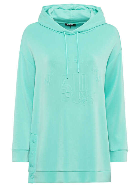 Olsen Суитшърт 11201486 Зелен Regular Fit